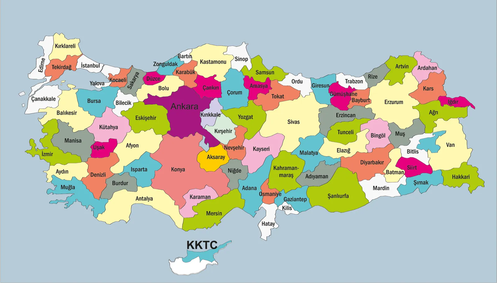 List of Restricted Neighborhoods for Residence Permit Applications in Turkey
