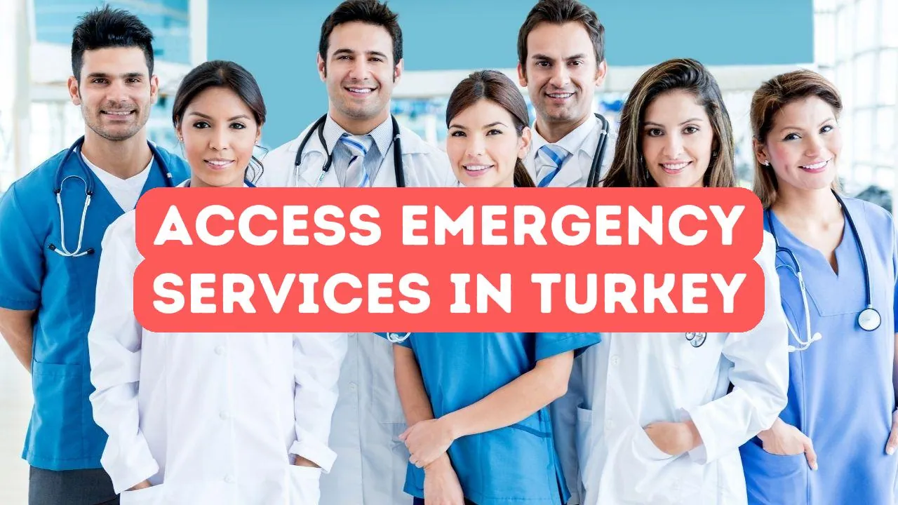 So erhalten Sie Zugang zu Notdiensten in der Türkei