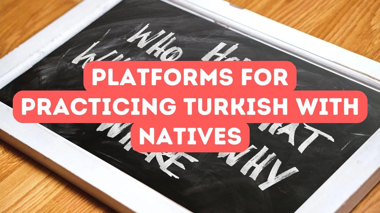 Online-Plattformen zum Üben von Türkisch mit Muttersprachlern