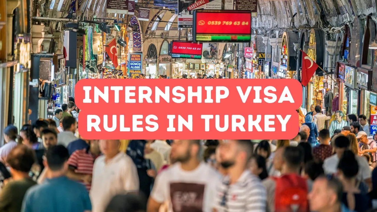 Requisitos de visado para prácticas profesionales para extranjeros en Turquía