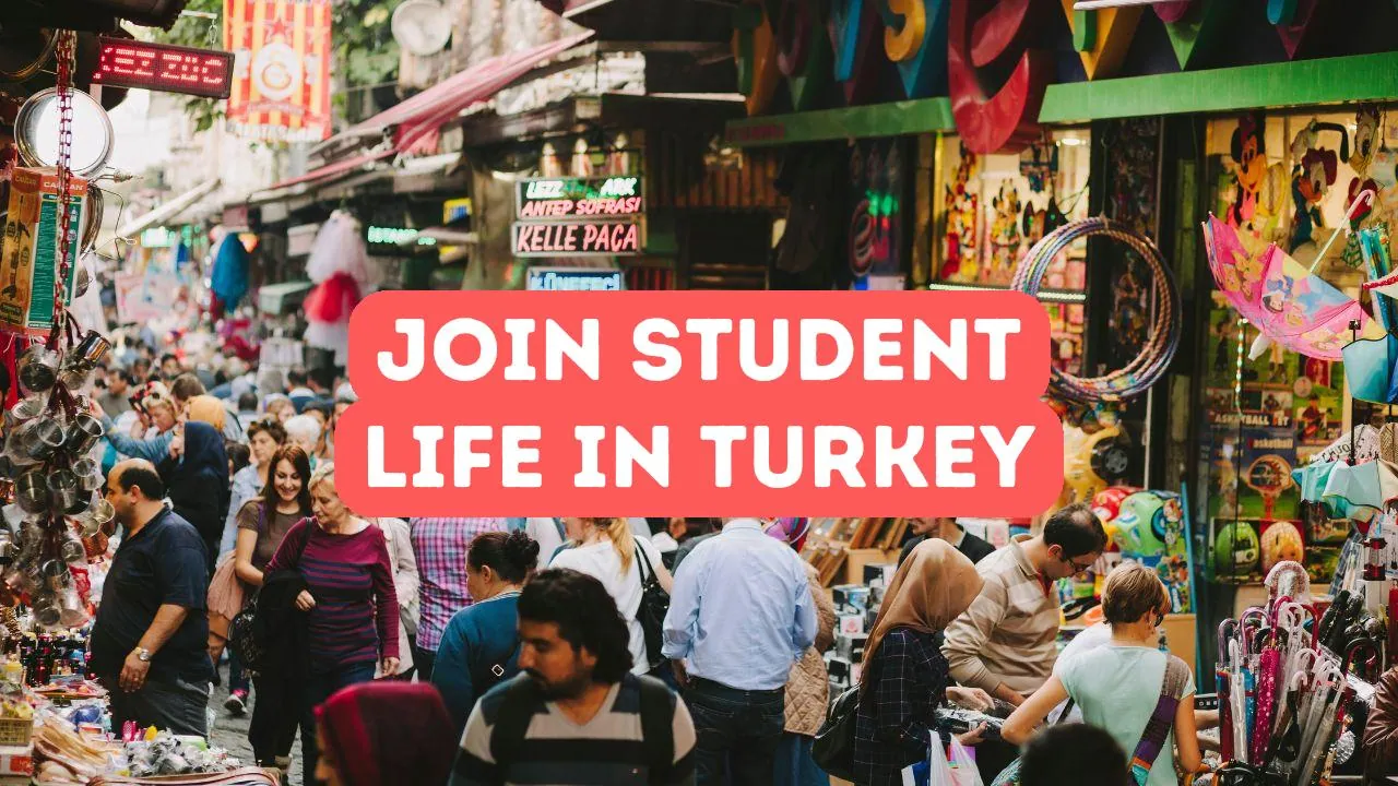 Teilnahme am Studentenleben in der Türkei