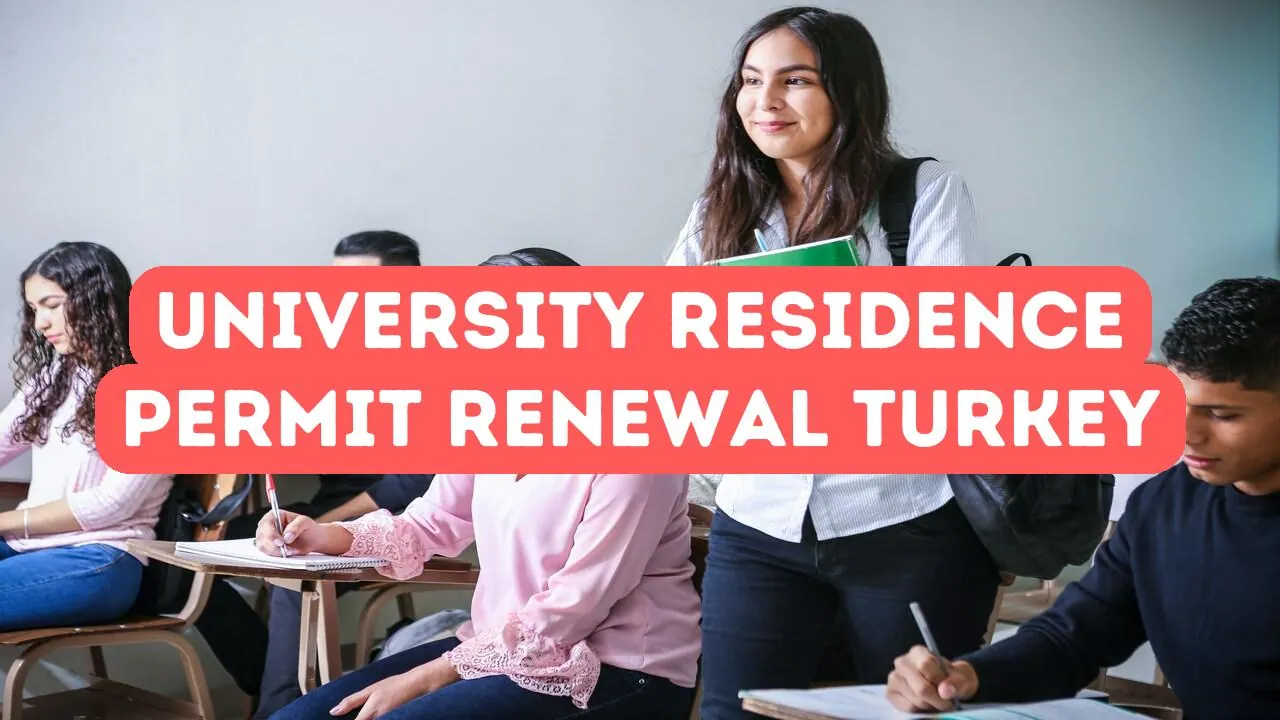 Verlängerung der Aufenthaltserlaubnis für Universitäten in der Türkei