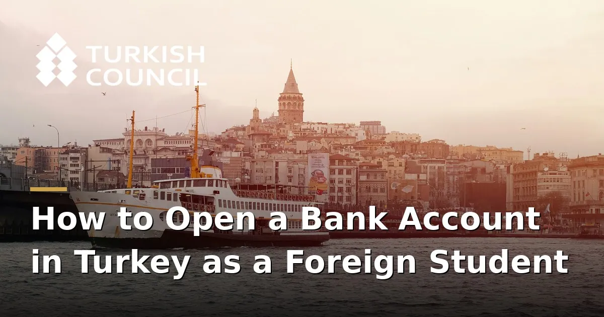 Yabancı Öğrenci Olarak Türkiye'de Banka Hesabı Nasıl Açılır